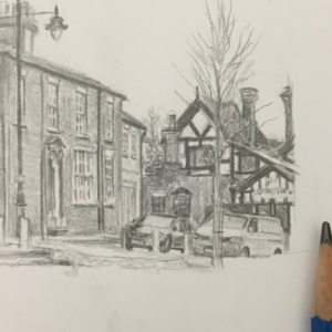 Village scene